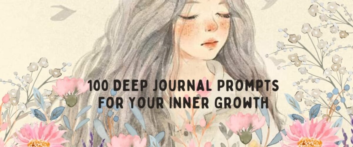 100 Deep Journal Prompts For Your Inner Growth