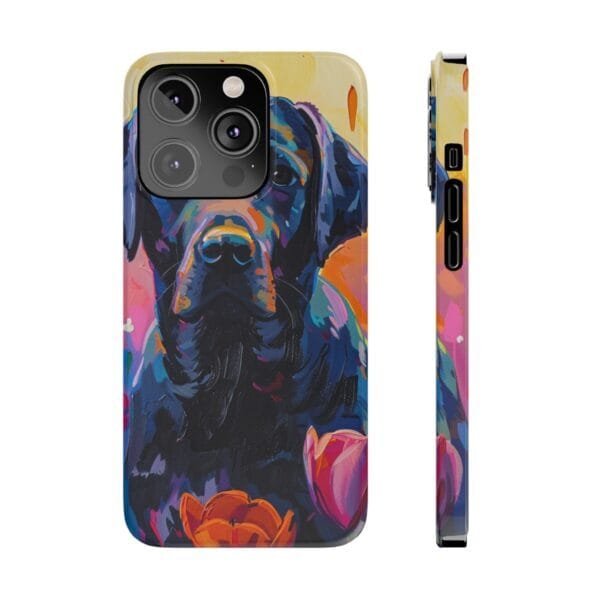 Dog Portrait Slim Phone Cases - Image 2