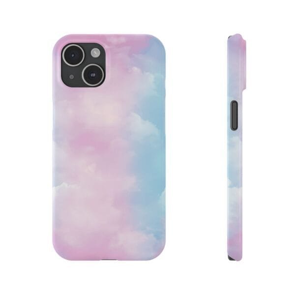 Cotton Candy Clouds Slim Phone Cases - Image 4