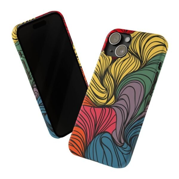 Colorful Hills Slim Phone Cases - Image 5