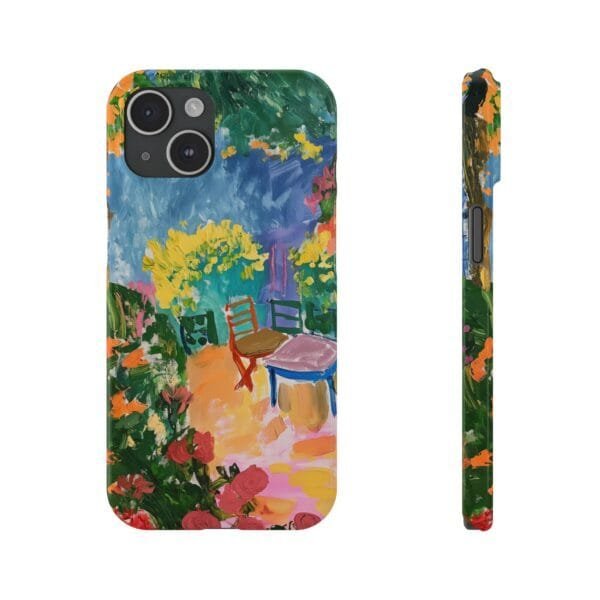 Backyard Garden Slim Phone Cases - Image 4