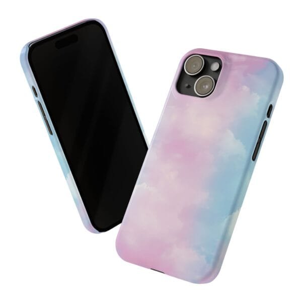 Cotton Candy Clouds Slim Phone Cases - Image 5