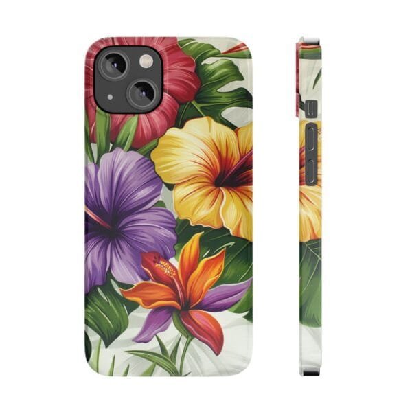 Tropical Slim Phone Cases