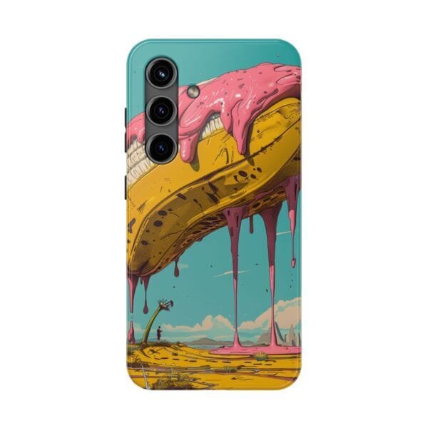 Pink Banana Tough Phone Cases