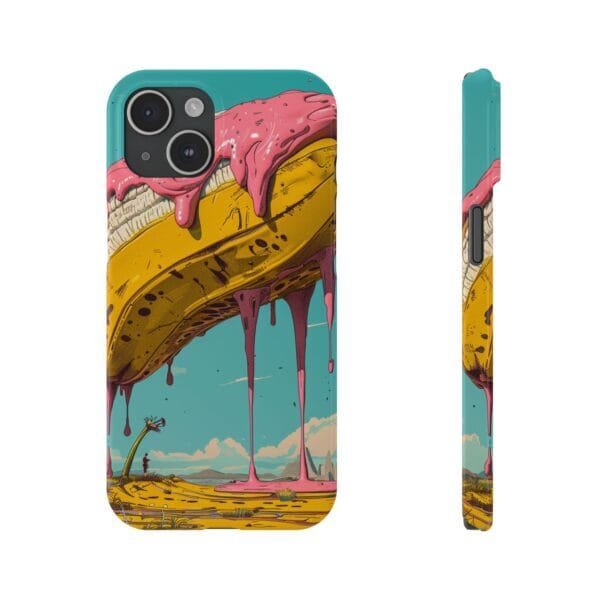 Pink Banana Slim Phone Cases - Image 4
