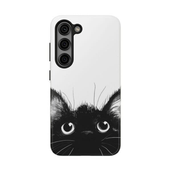 Black Cat Tough Phone Cases - Image 2