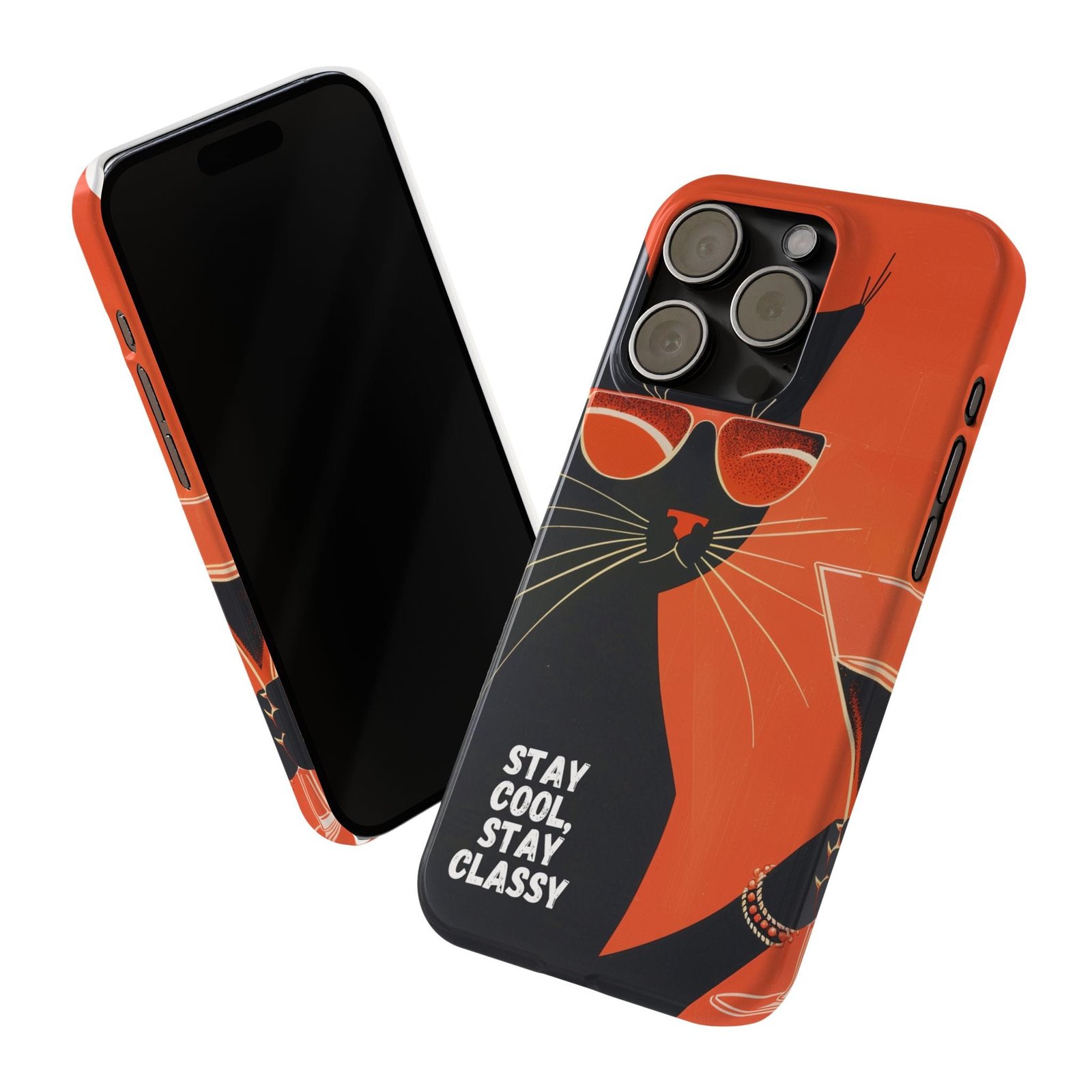 Stay cool, stay classy Slim Phone Cases - Image 9