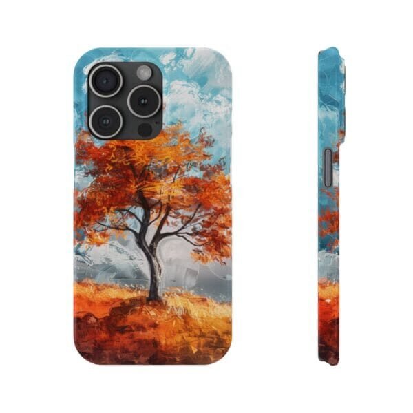 The Phoenix Tree Slim Phone Cases - Image 8