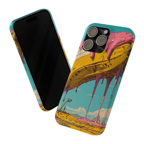 Pink Banana Slim Phone Cases - Image 9