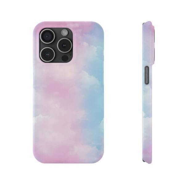 Cotton Candy Clouds Slim Phone Cases - Image 8