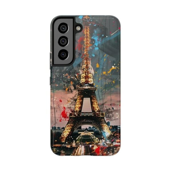 Colorful Eiffel Tower Tough Phone Cases - Image 3