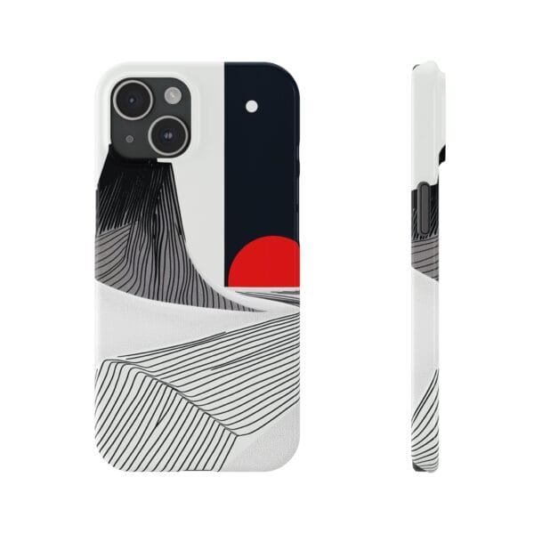 Red Moon Slim Phone Cases - Image 4