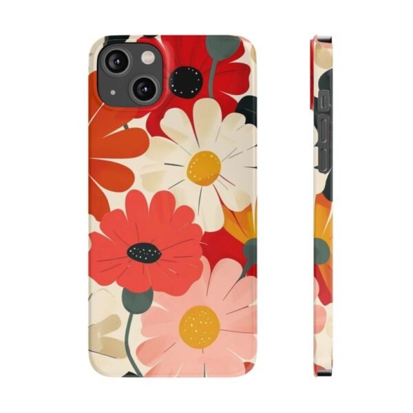 Colorful Daisy Slim Phone Cases - Image 3