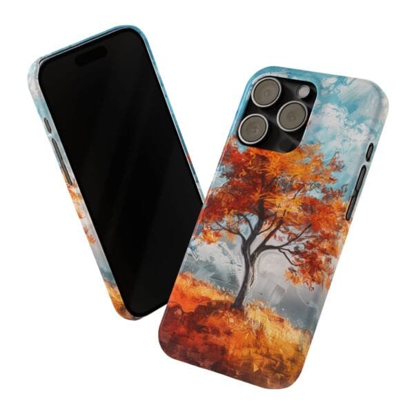 The Phoenix Tree Slim Phone Cases - Image 9