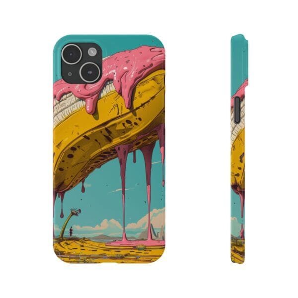 Pink Banana Slim Phone Cases - Image 6