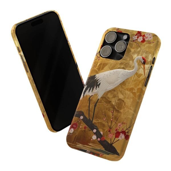 Stork Portrait Slim Phone Cases - Image 11