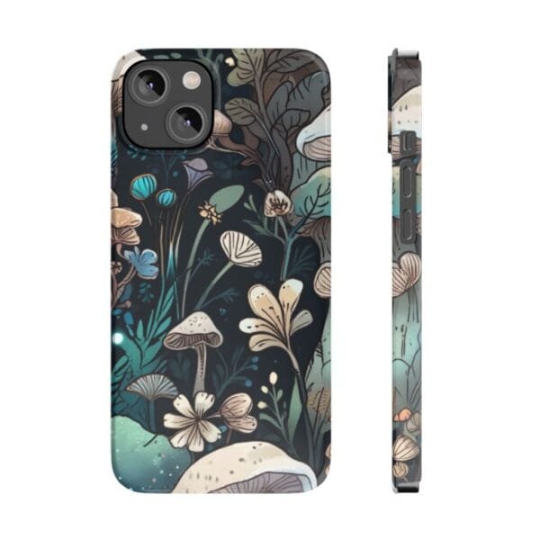 Mushroom Forest Slim Phone Cases