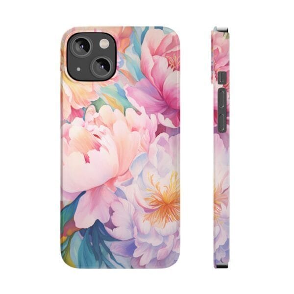 Pink Rosés Slim Phone Cases
