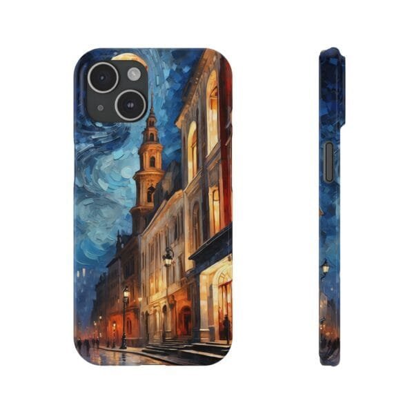 Under The Moonlight Slim Phone Cases - Image 4