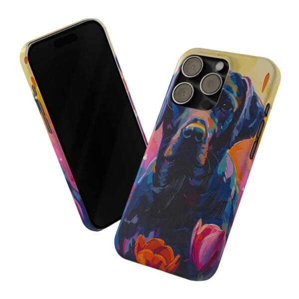 Dog Portrait Slim Phone Cases - Image 9