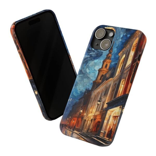 Under The Moonlight Slim Phone Cases - Image 5