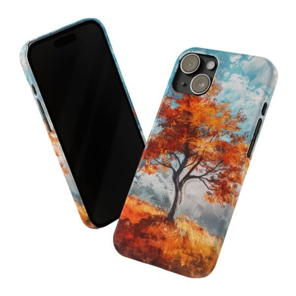 The Phoenix Tree Slim Phone Cases - Image 5