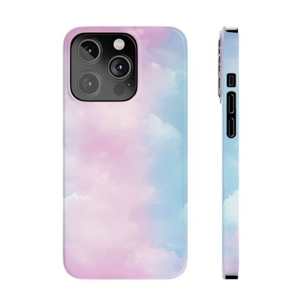 Cotton Candy Clouds Slim Phone Cases - Image 2