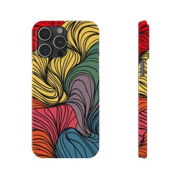 Colorful Hills Slim Phone Cases - Image 10