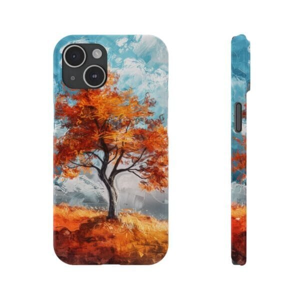The Phoenix Tree Slim Phone Cases - Image 4