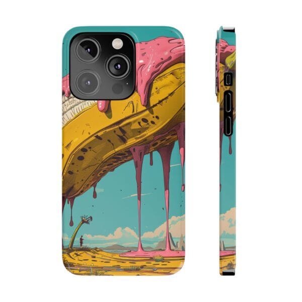 Pink Banana Slim Phone Cases - Image 2