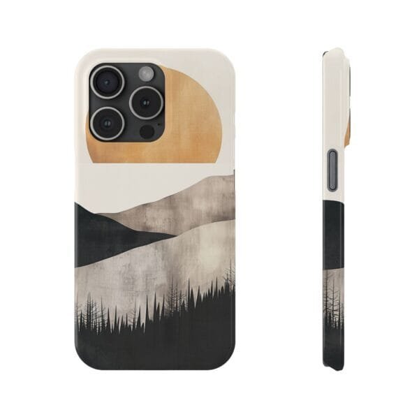 Black Mountain Slim Phone Cases - Image 8