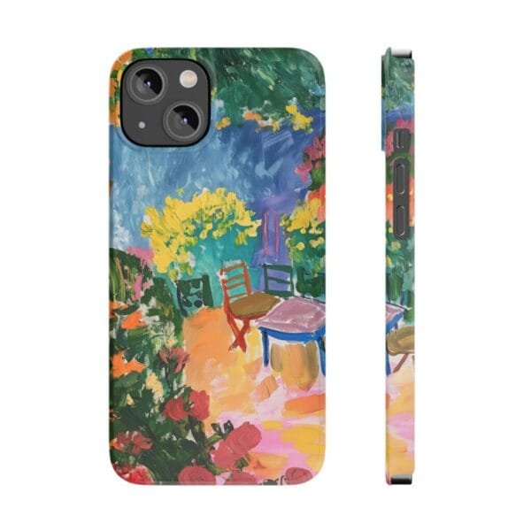 Backyard Garden Slim Phone Cases