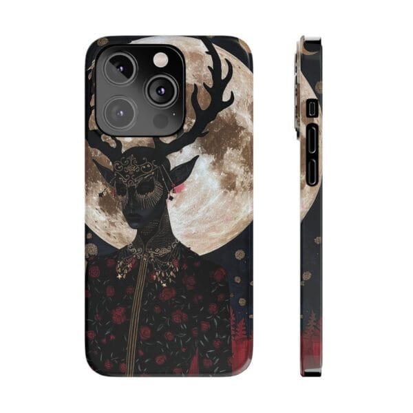 Moonlight Mirror Slim Phone Cases - Image 2