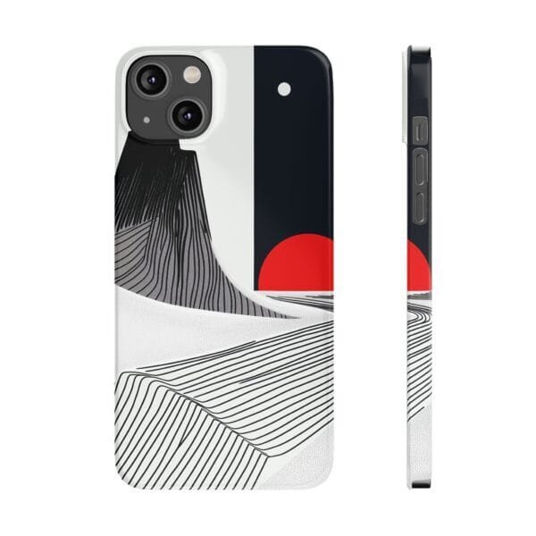 Red Moon Slim Phone Cases - Image 3