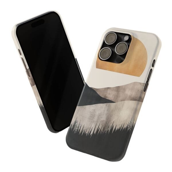 Black Mountain Slim Phone Cases - Image 9