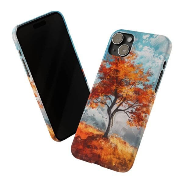 The Phoenix Tree Slim Phone Cases - Image 7