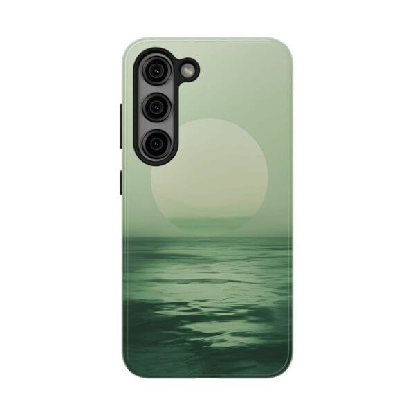 Green Fog Tough Phone Cases - Image 2