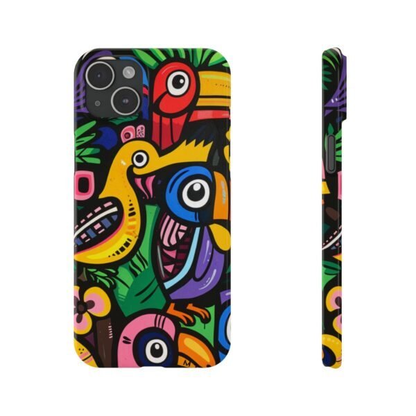 Bird Party Slim Phone Cases - Image 6