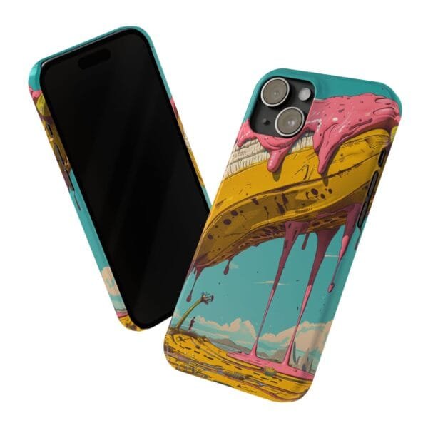 Pink Banana Slim Phone Cases - Image 5
