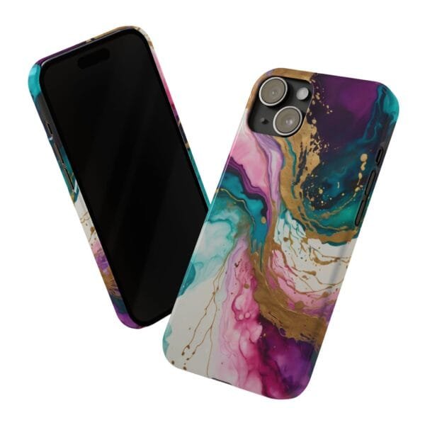 Water Splash Slim Phone Cases - Image 5