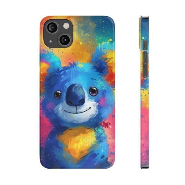 Colorful Koala Slim Phone Cases - Image 3