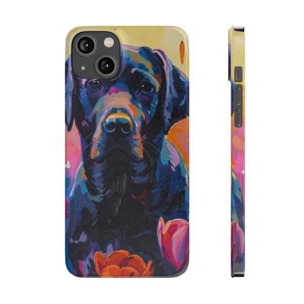 Dog Portrait Slim Phone Cases - Image 3