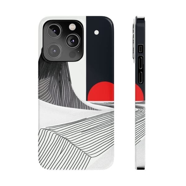 Red Moon Slim Phone Cases - Image 2