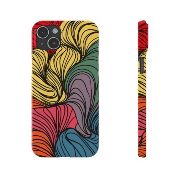 Colorful Hills Slim Phone Cases - Image 6