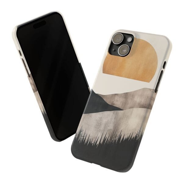 Black Mountain Slim Phone Cases - Image 7
