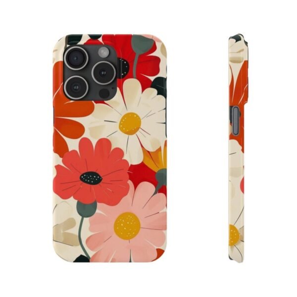 Colorful Daisy Slim Phone Cases - Image 8