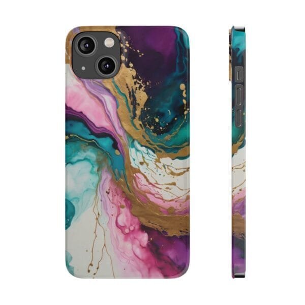 Water Splash Slim Phone Cases - Image 3