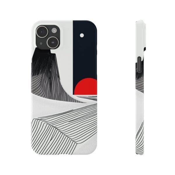 Red Moon Slim Phone Cases - Image 6