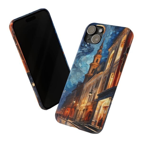 Under The Moonlight Slim Phone Cases - Image 7