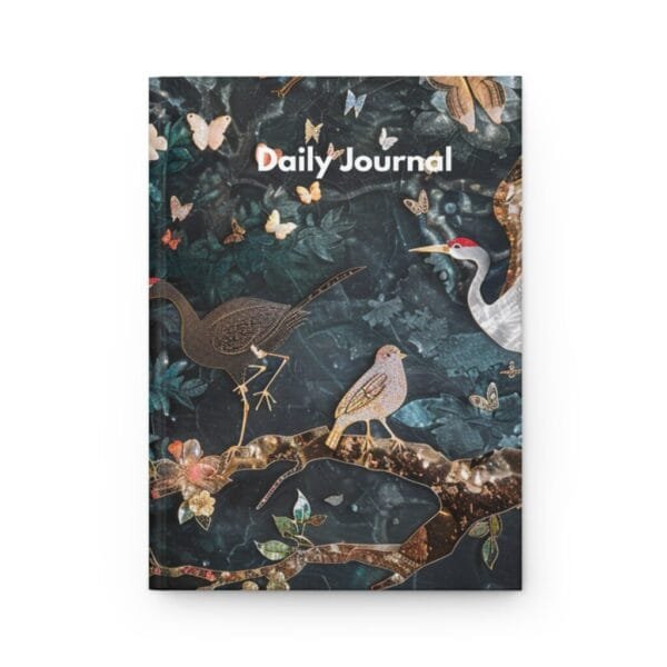 Your Life Is A Reflection Hardcover Daily Journal Book